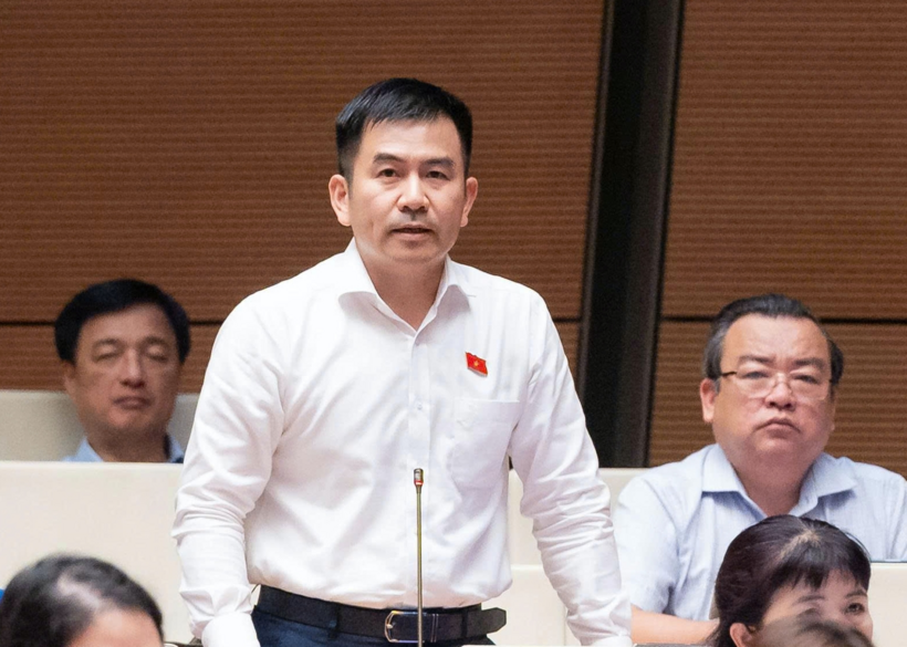 Đại biểu Nguyễn Trung Kiên (Ảnh: Media Quốc hội).