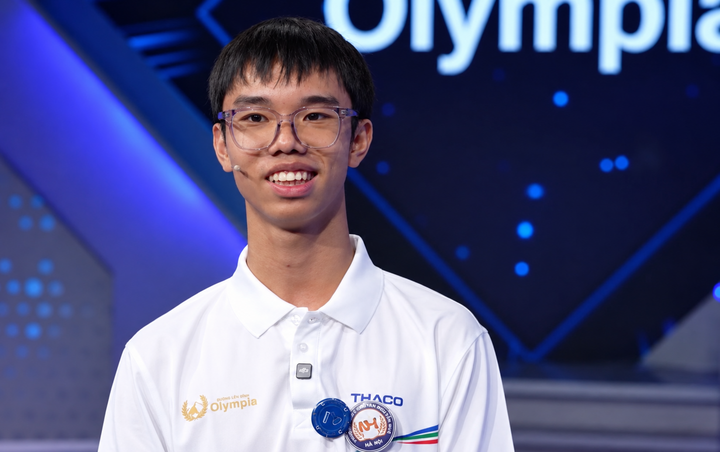 Em Cao Minh Phúc - Trường THPT Chuyên Nguyễn Huệ, Hà Nội. Ảnh: VTC News
