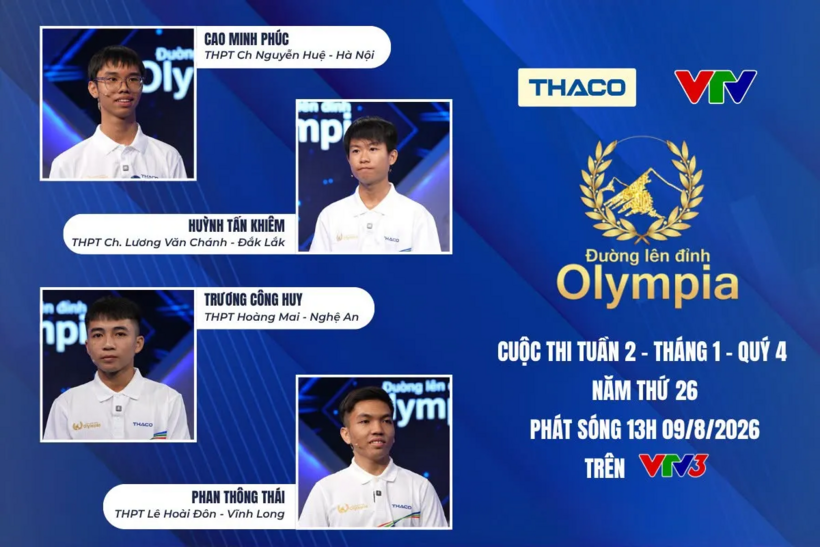 Chân dung 4 nhà leo núi. Ảnh: VTV Online