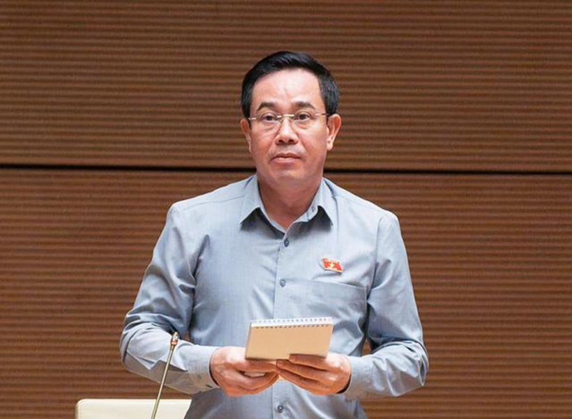 Đại biểu Nguyễn Văn Huy (Ảnh: Media Quốc hội).