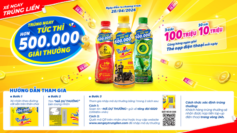 Cách tham gia rất đơn giản, ai cũng có thể tham gia và dễ dàng trúng thưởng lớn cùng “Xé ngay trúng liền”. Ảnh KHCC