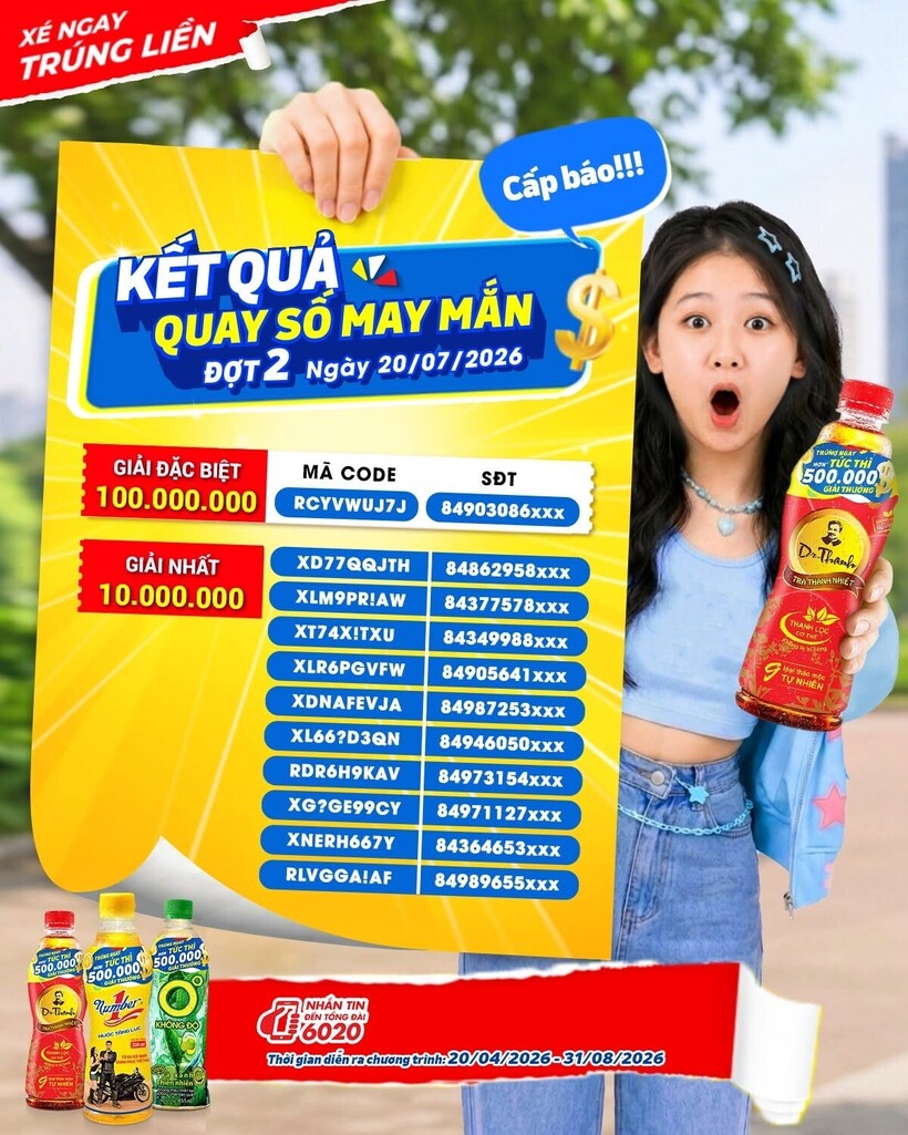 Kỹ sư quê Quảng Nam bất ngờ trúng 100 triệu đồng sau lần xé nhãn Number 1 - 5