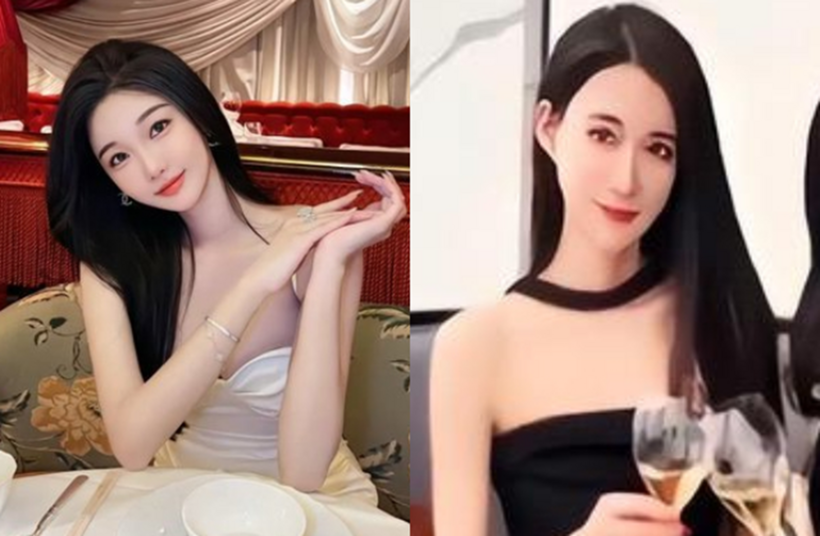 Lý Nhất Phi (ảnh phải) - cô bạn thân lừa bán Khổng Lệ Mai - đã bỏ trốn. Ảnh: Sina