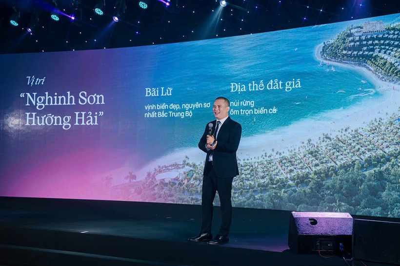 Nghệ sĩ Phan Phúc Thắng chia sẻ về tình yêu dành cho mảnh đất miền Trung và tiềm năng của Bãi Lữ (nguồn ảnh MEYGROUP)