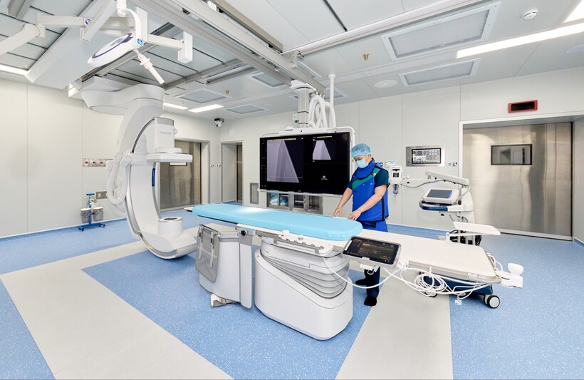 Bệnh viện Mặt Trời Phú Quốc được đầu tư hệ thống máy móc hiện đại, tiên tiến bậc nhất hiện nay Ảnh Sun group