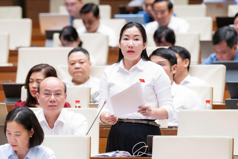 ĐBQH Trần Thị Thu Phước (Ảnh: Media Quốc hội).