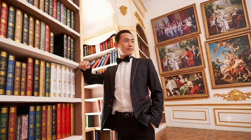 Lý Hiểu Long qua đời ở tuổi 38 vì bệnh bạch cầu. Ảnh:  Weibo