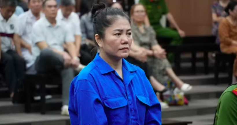 Bị cáo Phạm Mỹ Hạnh. (Ảnh: Hoàng An)
