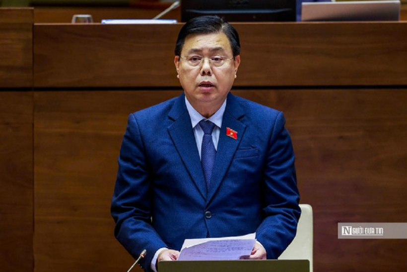 Bộ trưởng Bộ Nội vụ Nguyễn Tiến Hải (Ảnh: Hữu Thắng).