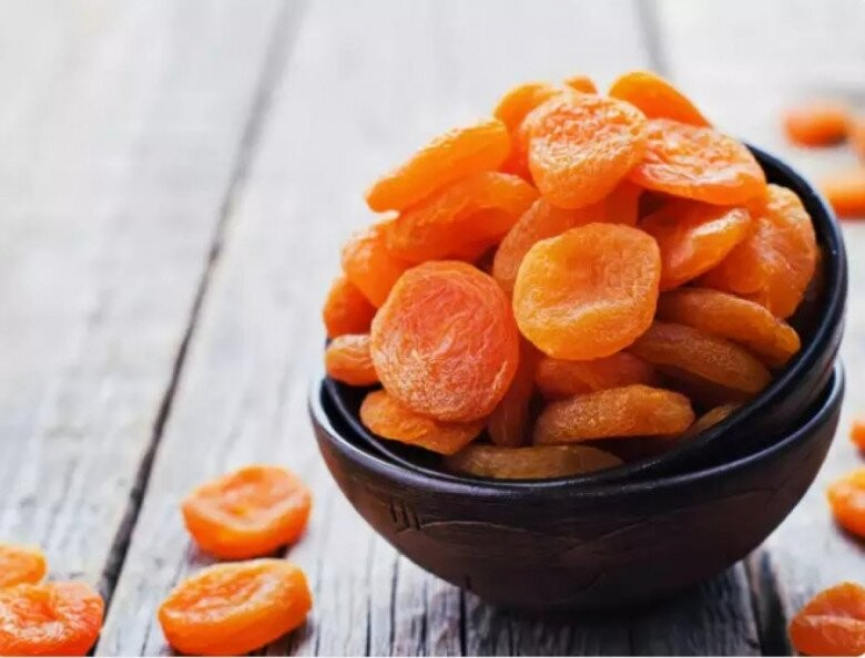 Mứt mơ má đào. Ảnh: Phụ nữ & Pháp luật