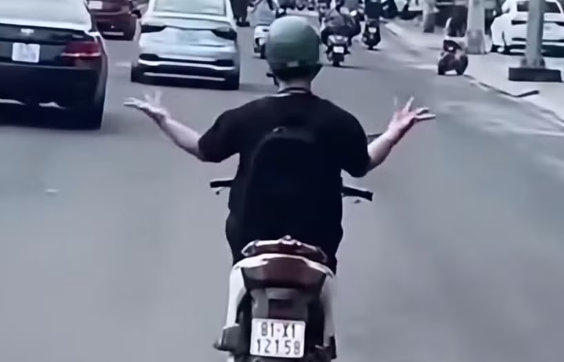 Hình ảnh cắt từ clip.