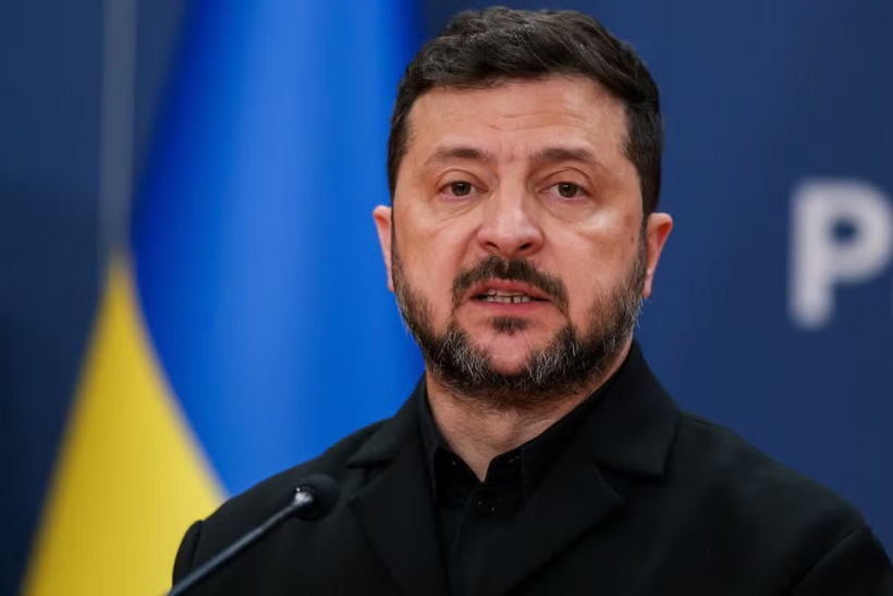 Tổng thống Ukraine Volodymyr Zelensky. (Ảnh: Reuters)