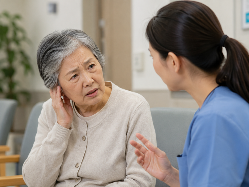 Người cao tuổi là đối tượng dễ bị ù tai, nghe kém do thần kinh thính giác suy yếu