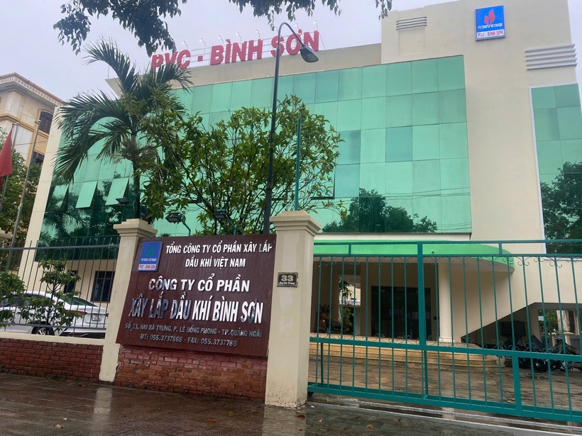 Trụ sở của PVC-Bình Sơn tại Quảng Ngãi. Nguồn ảnh PVN cung cấp