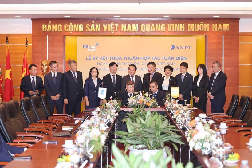 PVcomBank không ngừng mở rộng hệ sinh thái dịch vụ tài chính thông qua kênh phát triển đối tác Nguồn ảnh: PVcomBank cung cấp