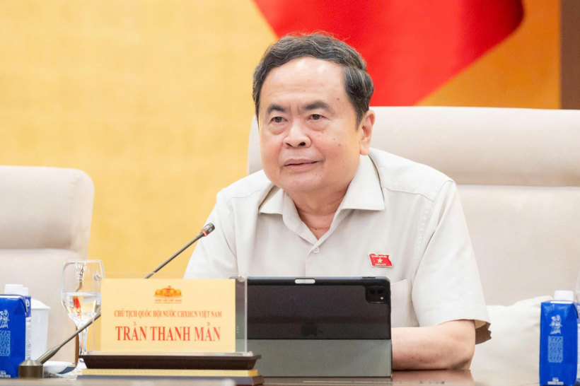 Chủ tịch Quốc hội Trần Thanh Mẫn (Ảnh: Media Quốc hội).