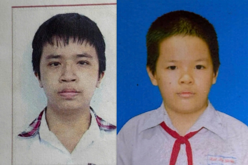 Đức (bên trái) và Tâm cùng mất liên lạc từ ngày 11/8 (Ảnh: Gia đình cung cấp)./ Theo Dân trí.