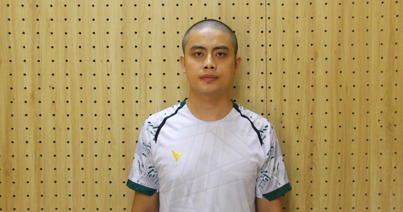 Đối tượng Quàng Văn Tân . (Ảnh: Công an Sơn La)
