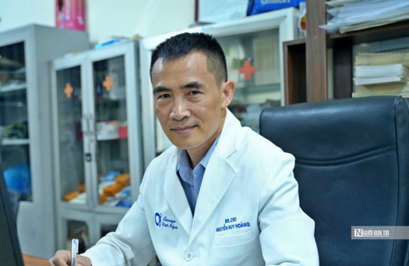BS.Nguyễn Huy Hoàng (Ảnh: Hoàng Bích).