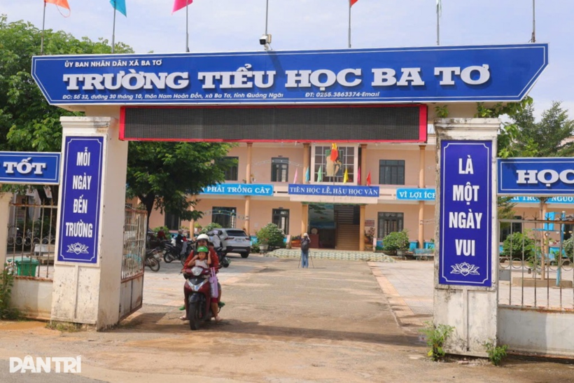 Sau sắp xếp, tỉnh Quảng Ngãi còn 478 cơ sở giáo dục công lập (Ảnh: Quốc Triều).