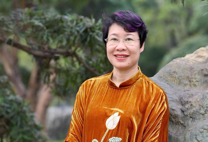 Cô Hồ Thị Thanh Huyền, Trường Đại học Khoa học Tự nhiên, Đại học Quốc gia Hà Nội. Ảnh: NVCC