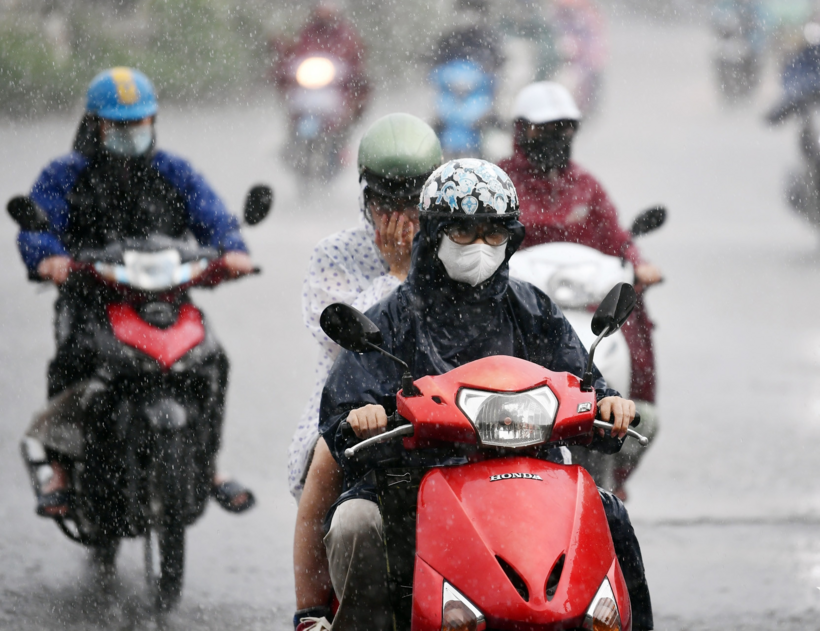 Đợt mưa lớn kéo dài nhiều ngày sắp trút xuống miền Bắc, miền Trung. Ảnh minh họa/VietNamNet