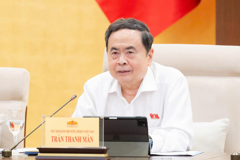 Chủ tịch Quốc hội Trần Thanh Mẫn (Ảnh: Media Quốc hội).