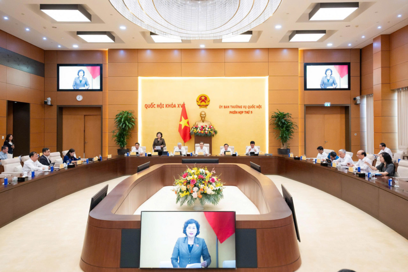 Quang cảnh phiên họp (Ảnh: Media Quốc hội).