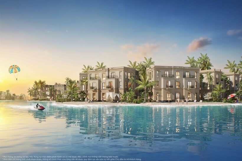 Paradise Lagoon mở ra không gian vận động, thư giãn và kết nối mỗi ngày cho cư dân Vịnh Tiên. Ảnh Vingroup cung cấp