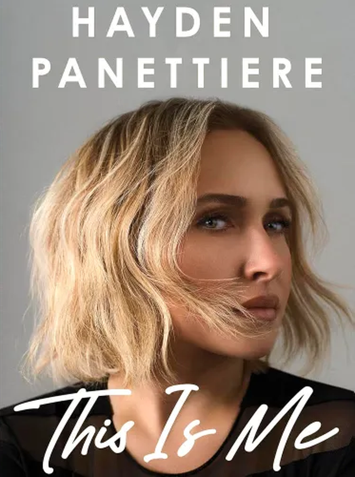 Hayden Panettiere phát hành hồi ký This Is Me: A Reckoning. Ảnh: Grand Central Publishing