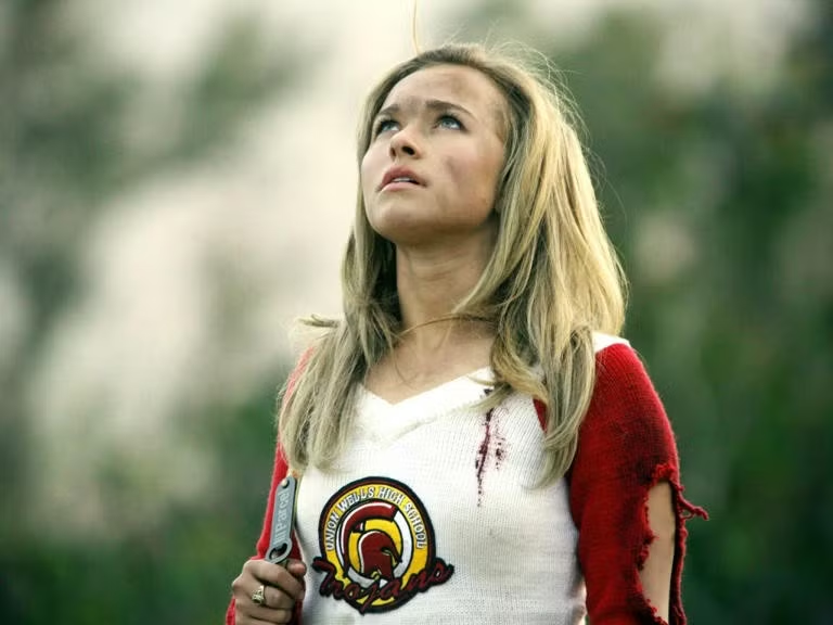 Hayden Panettiere nổi tiếng với series Heroes. Ảnh cắt từ phim.