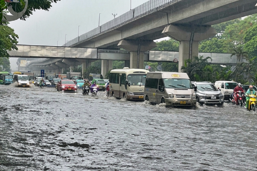 Chi tiết diễn biến đợt mưa lớn ở Bắc Bộ và từ Thanh Hóa đến TP Huế. Ảnh minh họa: Nguyễn Trường/ Thanh niên.