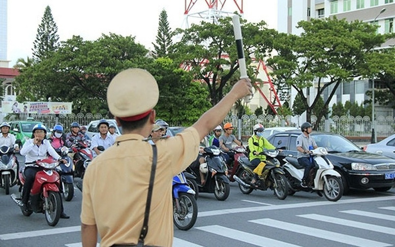 Bảo đảm trật tự, an toàn giao thông dịp nghỉ lễ 2/9 và tháng cao điểm học sinh đến trường. Ảnh: Báo Chính phủ