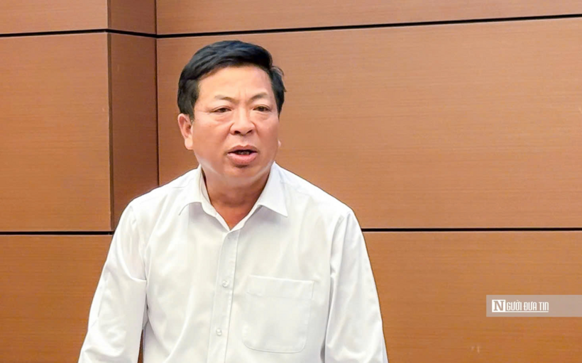 Bộ trưởng Bộ Xây dựng Trần Hồng Minh (Ảnh: Hoàng Bích).
