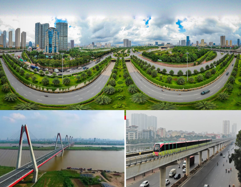 Công tác đô thị hóa ngày một hoàn thiện.