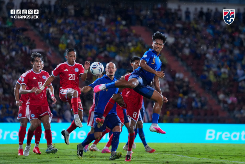 Thái Lan thất bại 1-2 trong trận bán kết lượt về ASEAN Cup 2026. Ảnh: FAT/Dân trí