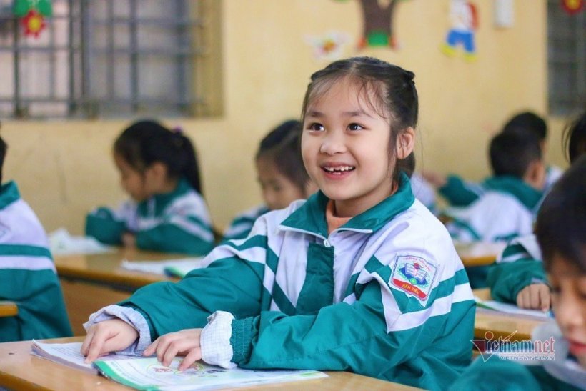 Học sinh tại một trường tiểu học phía Bắc. Ảnh: Thanh Hùng/VietNamnet