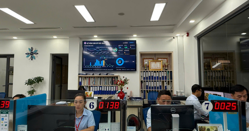 Hệ thống Dashboard ROSIAI IOC là một bước đi cụ thể nhằm tăng cường khai thác dữ liệu phục vụ quản trị và điều hành hoạt động nghiệp vụ tại Trung tâm đăng ký giao dịch, tài sản tại TP. Hồ Chí Minh. (Ảnh: Cục Đăng ký giao dịch bảo đảm và Bồi thường nhà nước)