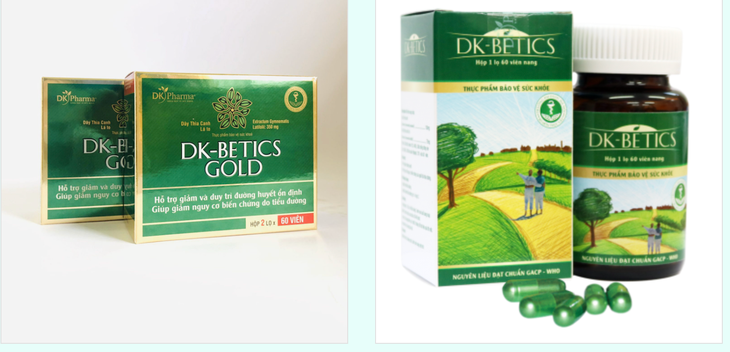 Cục An toàn thực phẩm yêu cầu kiểm tra thực phẩm bảo vệ sức khỏe DK-Betics Gold quảng cáo như thuốc chữa bệnh - Ảnh: Website Cục ATTP cung cấp/ Theo báo Tuổi trẻ