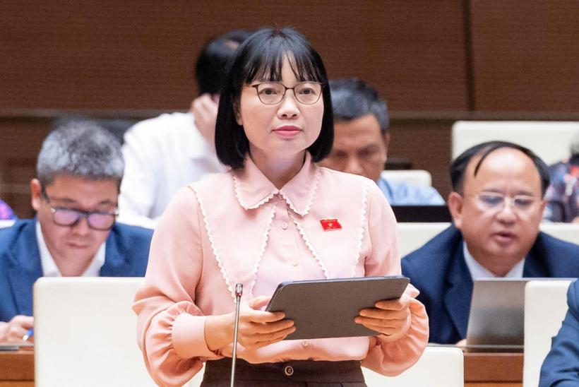 ĐBQH Nguyễn Thị Việt Nga (Ảnh: Media Quốc hội).