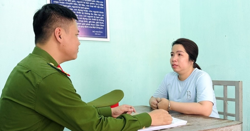 Đối tượng Trần Tiễn Như Nghi. (Ảnh: Công an Thanh Hóa)