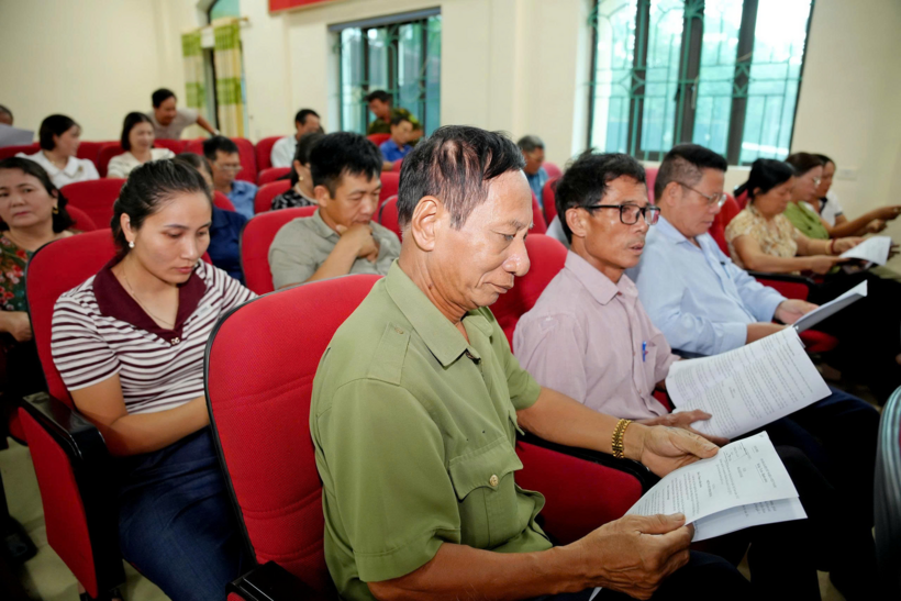 Đội ngũ hòa giải viên được bổ sung kiến thức, kỹ năng để xử lý hiệu quả các mâu thuẫn, tranh chấp phát sinh tại cộng đồng.
