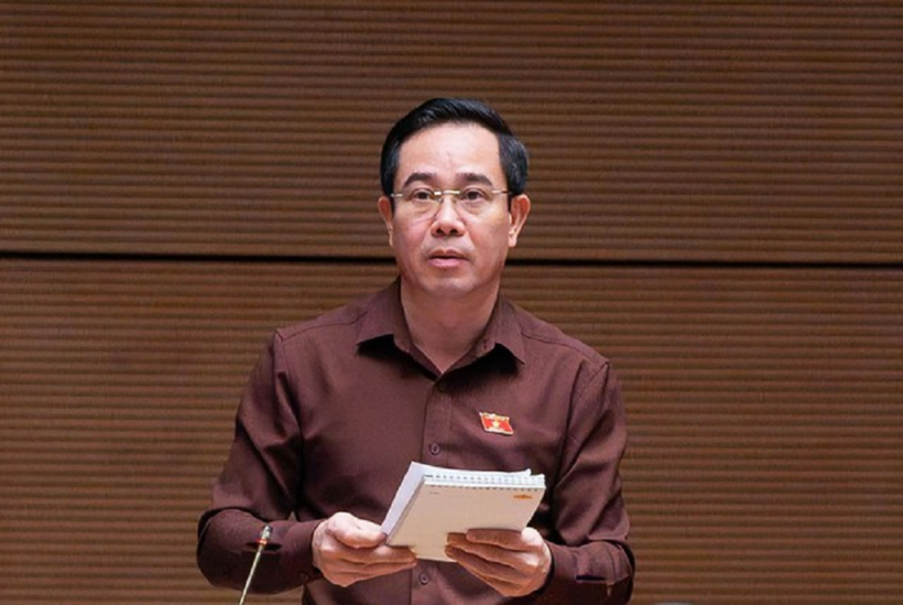 Đại biểu Nguyễn Văn Huy (Ảnh: Media Quốc hội).