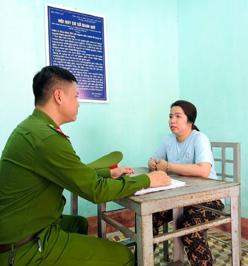 Đối tượng Trần Tiễn Như Nghi (Ảnh: Công an tỉnh Thanh Hóa).