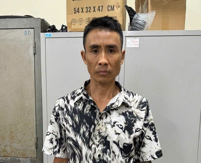 Đối tượng Nguyễn Khắc Tú. Ảnh: Công an TP Hà Nội
