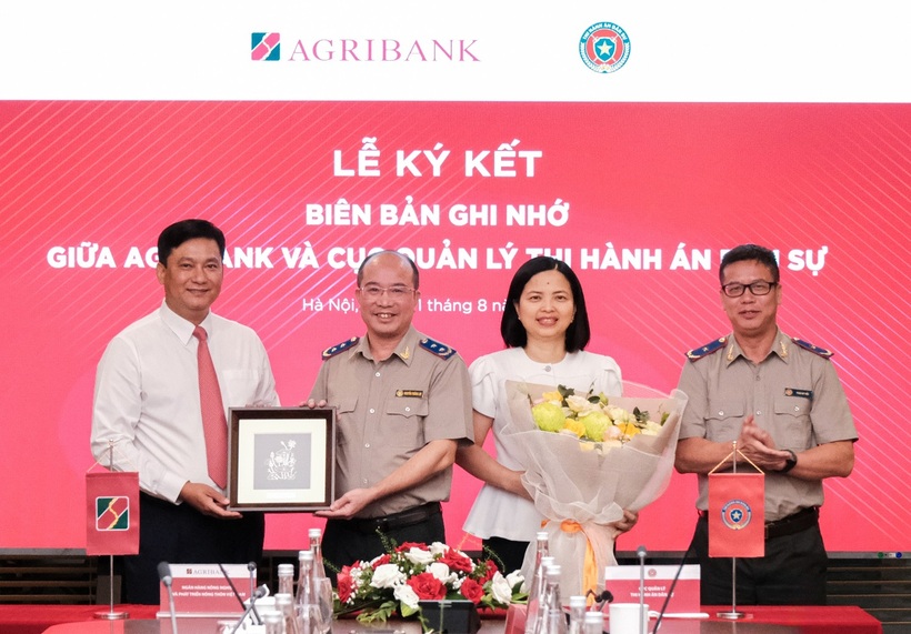 Agribank và Cục Quản lý Thi hành án dân sự ký kết Biên bản ghi nhớ hợp tác - 5