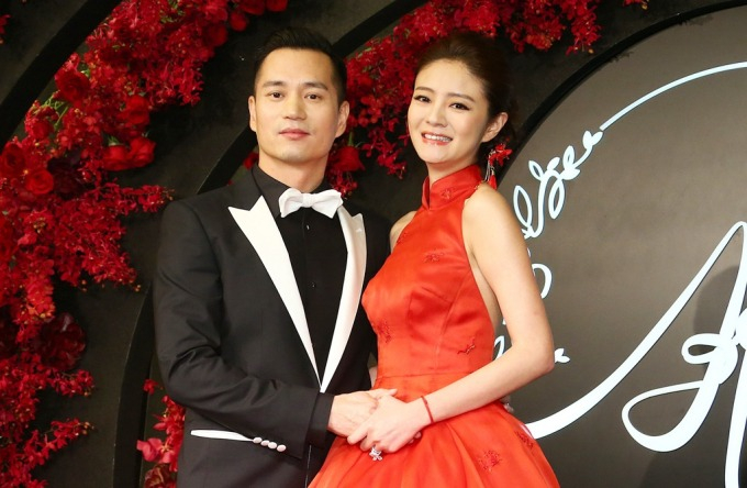 Trần Vinh Luyện và An Dĩ Hiên. Ảnh: Weibo