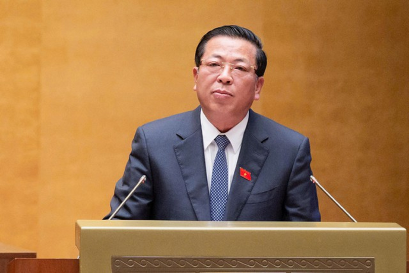 Bộ trưởng Bộ Xây dựng Trần Hồng Minh (Ảnh: Media Quốc hội).