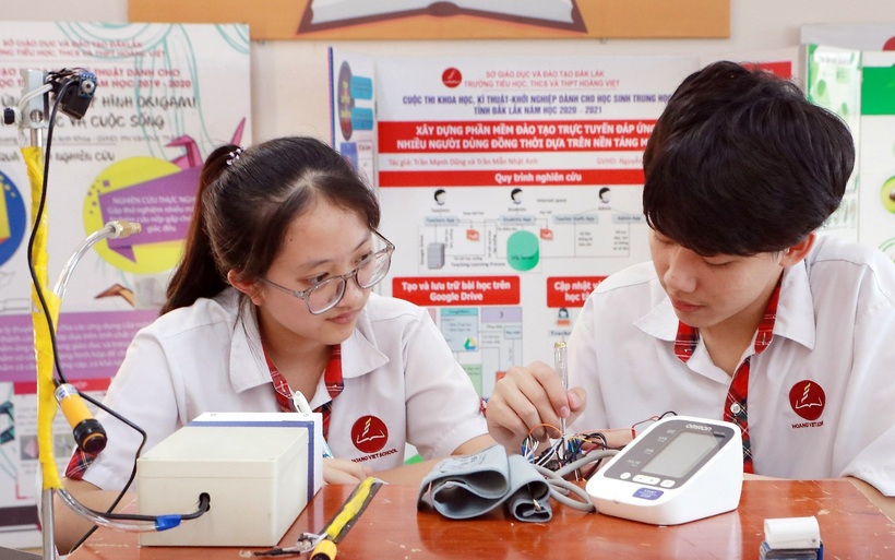 Bộ GDĐT đề xuất 20 tiêu chí chấm thi khoa học kỹ thuật, siết sử dụng AI. Ảnh: MOET