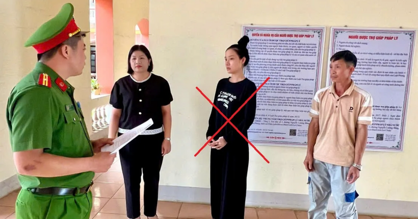 Công an tỉnh Lai Châu đã ra Quyết định khởi tố bị can, Lệnh bắt bị can để tạm giam đối với Dương Phương Thảo. (Ảnh: Công an tỉnh Lai Châu)
